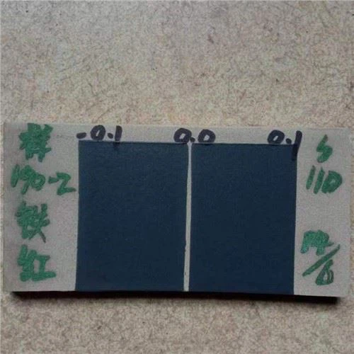 سیرامکس کے لیے آئرن آکسائیڈ پگمنٹ